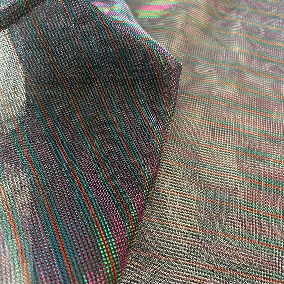 Sparkly Mesh crop top - Picture 3 of 3